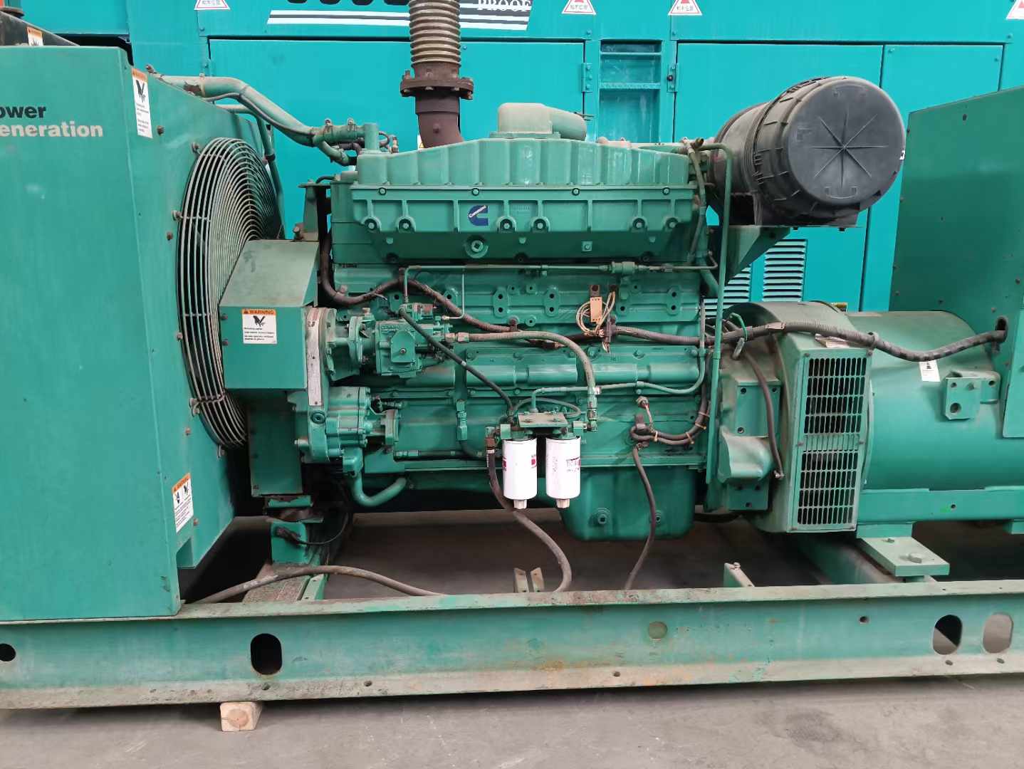 和田县过载会对 600kW 柴油发电机组造成哪些损害?